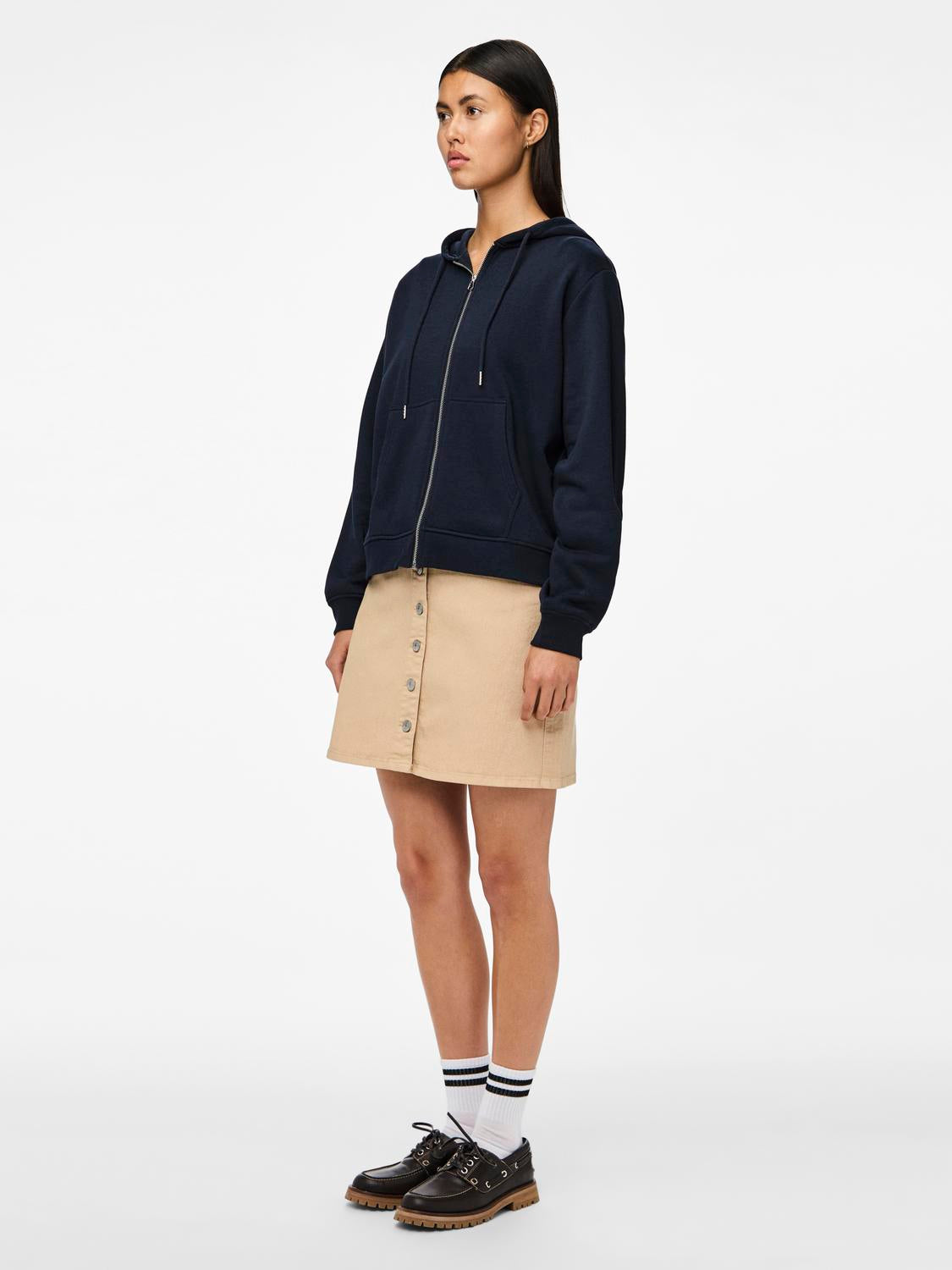 PCCHILLI Sweatshirt Zip - Sky Captain